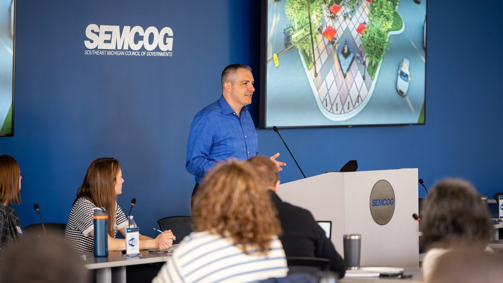 speaker at southeast michigan council of governments (SEMCOG)